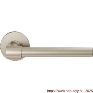 GPF Bouwbeslag Anastasius 3051.A4-05 Hipi Deux deurkruk 139 mm op rond rozet Champagne blend - A21010656 - afbeelding 1