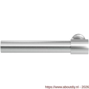 GPF Bouwbeslag RVS GPF3052L/R Hipi Deux+ deurkruk gatdeel 141,5 mm links-rechtswijzend RVS geborsteld - A21008033 - afbeelding 1