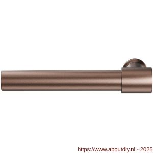 GPF Bouwbeslag Anastasius 3052.A2 L/R Hipi Deux+ deurkruk gatdeel links-rechtswijzend 141,5 mm Bronze blend - A21010570 - afbeelding 1