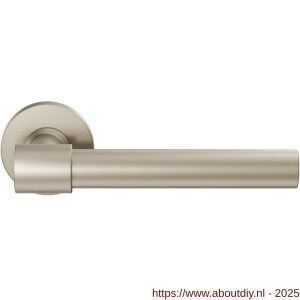 GPF Bouwbeslag Anastasius 3052.A4-00 Hipi Deux+ deurkruk 141,5 mm op rond rozet Champagne blend - A21010664 - afbeelding 1