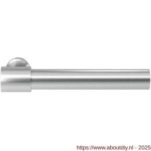 GPF Bouwbeslag RVS 3052 Hipi Deux+ deurkruk 141,5 mm RVS geborsteld - A21008031 - afbeelding 1