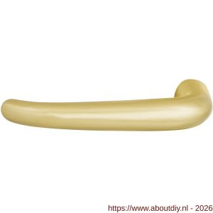 GPF Bouwbeslag PVD GPF3085P4L/R Tino deurkruk gatdeel links-rechtswijzend PVD mat messing - A21002557 - afbeelding 1