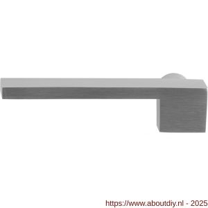 GPF Bouwbeslag RVS 3110L Rapa deurkruk gatdeel linkswijzend RVS geborsteld - A21002694 - afbeelding 1