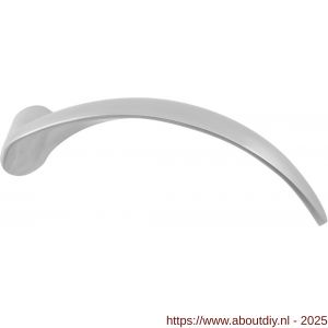 GPF Bouwbeslag RVS GPF3130R Kanga deurkruk gatdeel rechtswijzend RVS geborsteld - A21002702 - afbeelding 1