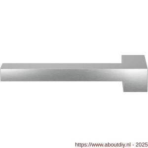 GPF Bouwbeslag RVS 3160L Raa deurkruk gatdeel linkswijzend RVS geborsteld - A21007746 - afbeelding 1