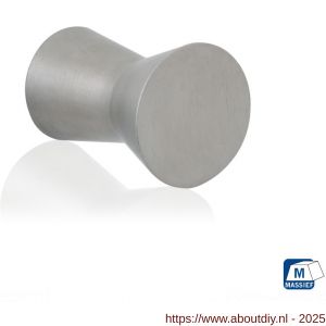 GPF Bouwbeslag RVS GPF5505.30 meubelknop rond 30 mm hoogte 40 mm RVS geborsteld - A21005363 - afbeelding 1