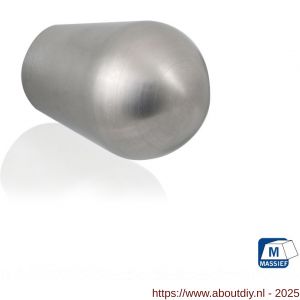 GPF Bouwbeslag RVS GPF5535.25 meubelknop rond 25 mm hoogte 35 mm RVS geborsteld - A21005384 - afbeelding 1