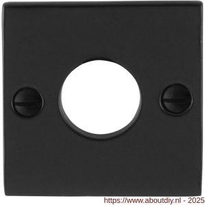 GPF Bouwbeslag Smeedijzer GPF6100.08 rozet vierkant 52x52x4 mm smeedijzer zwart - A21003630 - afbeelding 1