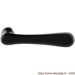 GPF Bouwbeslag Smeedijzer 6240.64 Paju deurkruk voor buiten coating smeedijzer zwart - A21016570 - afbeelding 1