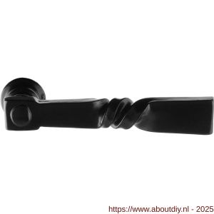 GPF Bouwbeslag Smeedijzer 6245 Nokka deurkruk smeedijzer zwart - A21002872 - afbeelding 1