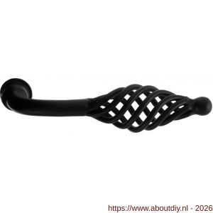 GPF Bouwbeslag Smeedijzer GPF6265 Tane deurkruk smeedijzer zwart - A21006241 - afbeelding 1