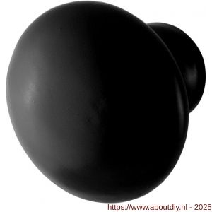 GPF Bouwbeslag Smeedijzer GPF6504.30 meubelknop 28 mm hoogte 26 mm smeedijzer zwart - A21005409 - afbeelding 1