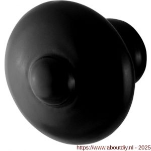 GPF Bouwbeslag Smeedijzer GPF6506.32 meubelknop 32 mm hoogte 33 mm smeedijzer zwart - A21005413 - afbeelding 1