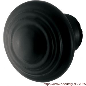 GPF Bouwbeslag Smeedijzer GPF6510.32 meubelknop 32 mm hoogte 31 mm smeedijzer zwart - A21005418 - afbeelding 1