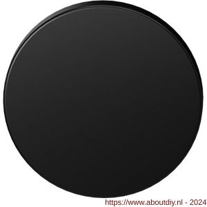 GPF Bouwbeslag Entree 6900VZ blinde rozet rond 53x6 mm zwart egaal - A21011266 - afbeelding 1