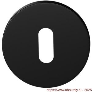 GPF Bouwbeslag Entree 6901VZ sleutelrozet rond 53x6 mm zwart egaal - A21011386 - afbeelding 1