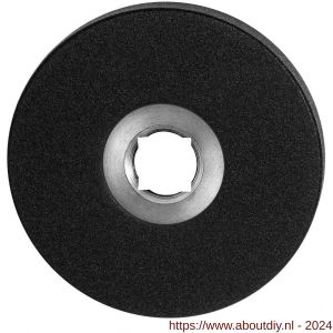 GPF Bouwbeslag ZwartWit 8100.05 rond click rozet 50x6 mm zwart - A21007357 - afbeelding 1