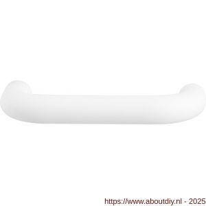 GPF Bouwbeslag ZwartWit GPF8207 Hoa U-model 19 mm deurkruk wit - A21002459 - afbeelding 1