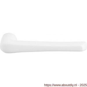 GPF Bouwbeslag ZwartWit 8232 Tiki deurkruk wit - A21002536 - afbeelding 1