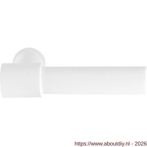 GPF Bouwbeslag ZwartWit GPF8236 Hipi Deux+ deurkruk 105,5 mm wit - A21008061 - afbeelding 1