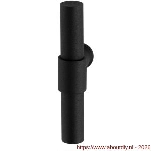 GPF Bouwbeslag ZwartWit GPF8238 Hipi Deux kruiskruk 103 mm zwart - A21008062 - afbeelding 1
