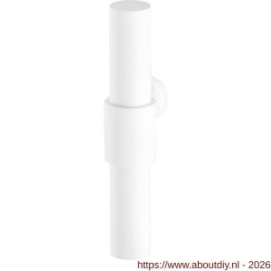 GPF Bouwbeslag ZwartWit GPF8239 Hipi Deux kruiskruk 103 mm wit - A21008063 - afbeelding 1