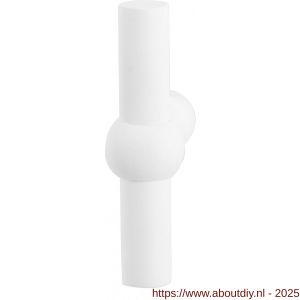 GPF Bouwbeslag ZwartWit GPF8242 Hipi kruiskruk wit - A21002550 - afbeelding 1