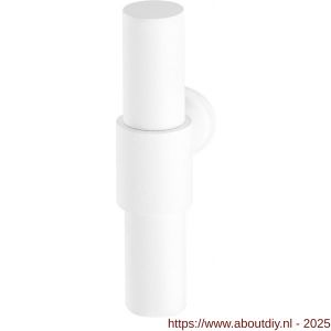 GPF Bouwbeslag ZwartWit 8243 Hipi Deux+ kruiskruk 105,5 mm wit - A21008065 - afbeelding 1