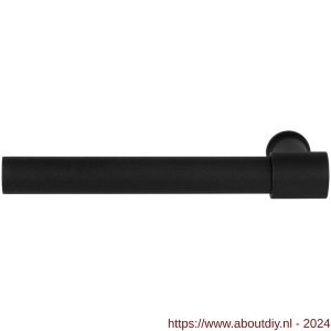 GPF Bouwbeslag ZwartWit 8244L/R Hipi Deux 139 mm deurkruk gatdeel links-rechtswijzend zwart - A21008038 - afbeelding 1