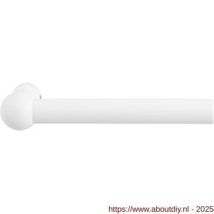 GPF Bouwbeslag ZwartWit 8247L/R Hipi deurkruk gatdeel links-rechtswijzend 139,5 mm wit - A21002678 - afbeelding 1