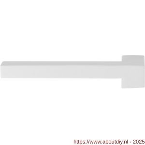 GPF Bouwbeslag ZwartWit 8287L Raa deurkruk gatdeel linkswijzend wit - A21007757 - afbeelding 1