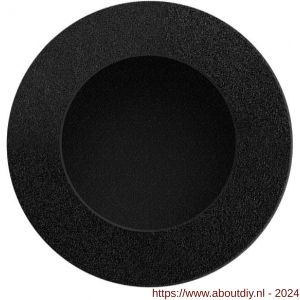 GPF Bouwbeslag ZwartWit 8710.61B schuifdeurkom rond 50 mm zwart - A21007574 - afbeelding 1