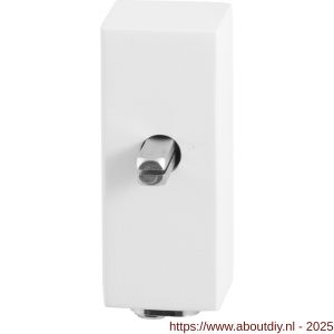 GPF Bouwbeslag ZwartWit GPF8852.62 draaikiepmechanisme afsluitbaar SKG*** rechthoekig 83x34x31 mm met stift binnenzijde 32 mm wit - A21005905 - afbeelding 1