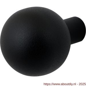 GPF Bouwbeslag ZwartWit 8854.61 S4 kogel knop 50 mm voor veiligheids schilden vast met bout M10 zwart - A21006882 - afbeelding 1