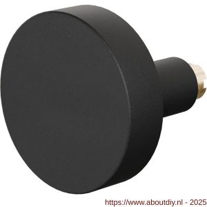 GPF Bouwbeslag ZwartWit 8855.61 S5 excentrische knop 60x16 mm voor veiligheids schilden vast met wisselstift zwart - A21006883 - afbeelding 1