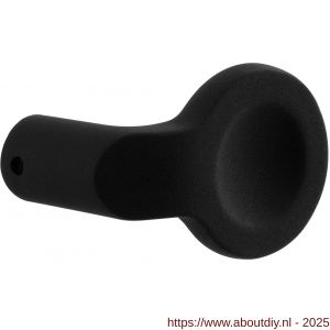 GPF Bouwbeslag ZwartWit 8857.61 S4 designknop verkropt 88/55x24 mm voor veiligheids schilden vast met bout M10 zwart - A21006888 - afbeelding 1