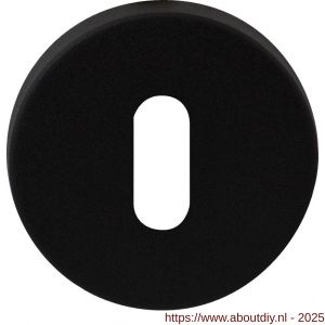 GPF Bouwbeslag ZwartWit 8901.00 sleutelrozet rond 50x8 mm zwart - A21003744 - afbeelding 1