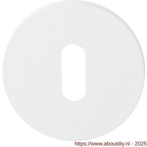 GPF Bouwbeslag Entree 8901VW sleutelrozet rond 53x6 mm wit - A21011388 - afbeelding 1