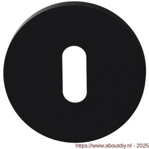 GPF Bouwbeslag Entree 8901VZ sleutelrozet rond 53x6 mm zwart - A21011387 - afbeelding 1