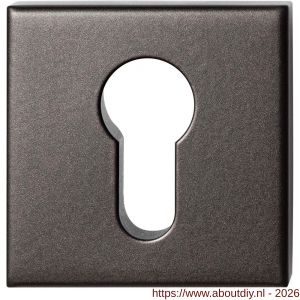 GPF Bouwbeslag Anastasius GPF9386.A1 Inside veiligheidsbinnenrozet vierkant 54x54x12,5 mm SKG*** Dark blend - A21012917 - afbeelding 1