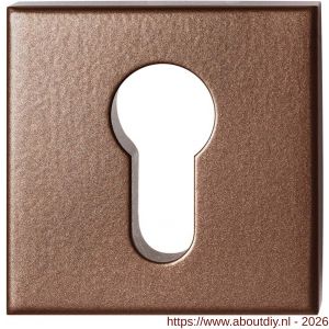 GPF Bouwbeslag Anastasius GPF9386.A2 Inside veiligheidsbinnenrozet vierkant 54x54x12,5 mm SKG*** Bronze blend - A21012923 - afbeelding 1