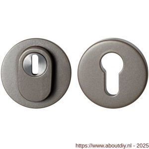 GPF Bouwbeslag Anastasius GPF9392.A3 Set rond veiligheidsrozet 54 mm SKG*** kerntrekbeveiliging Mocca blend - A21011481 - afbeelding 1