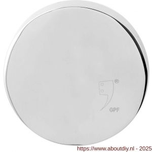 GPF Bouwbeslag RVS GPF9393.49 Outside veiligheidsbuitenrozet rond 54 mm SKG*** blind RVS gepolijst - A21012949 - afbeelding 1
