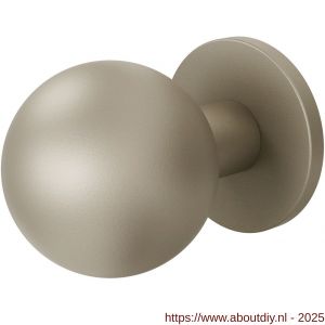 GPF Bouwbeslag Anastasius 9823.A4 kogel voordeurknop 70 mm op rozet 70 mm Champagne blend - A21012180 - afbeelding 1