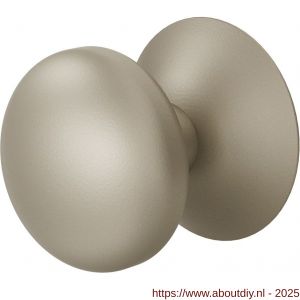 GPF Bouwbeslag Anastasius 9829.A4 Paddenstoel voordeurknop 65 mm op rozet 70 mm Champagne blend - A21010508 - afbeelding 1