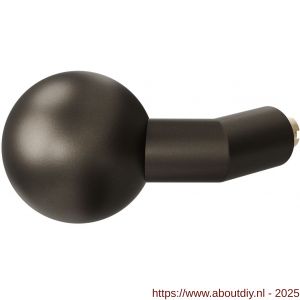 GPF Bouwbeslag Anastasius 9853.A1 S5 verkropte kogelknop 55x16 mm voor veiligheidsschilden vast met wisselstift Dark blend - A21012185 - afbeelding 1