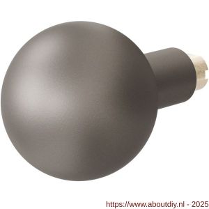 GPF Bouwbeslag Anastasius 9854.A3 S5 kogel knop 50 mm voor veiligheidsschilden vast met wisselstift Mocca blend - A21013363 - afbeelding 1