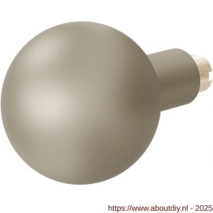 GPF Bouwbeslag Anastasius 9854.A4 S5 kogel knop 50 mm voor veiligheidsschilden vast met wisselstift Champagne blend - A21012191 - afbeelding 1