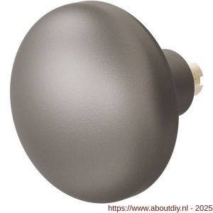 GPF Bouwbeslag Anastasius 9857.A3 S5 Paddenstoel knop 65 mm voor veiligheids schilden vast met wisselstift Mocca blend - A21012202 - afbeelding 1