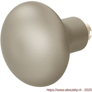 GPF Bouwbeslag Anastasius 9859.A4 S5 Paddenstoel knop 52 mm voor veiligheids schilden vast met wisselstift Champagne blend - A21012207 - afbeelding 1